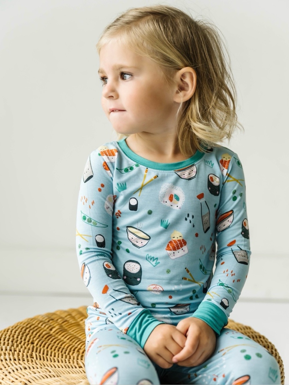 Little Sleepies Sushi Bamboo Two Piece Bamboo Pajamas 3T